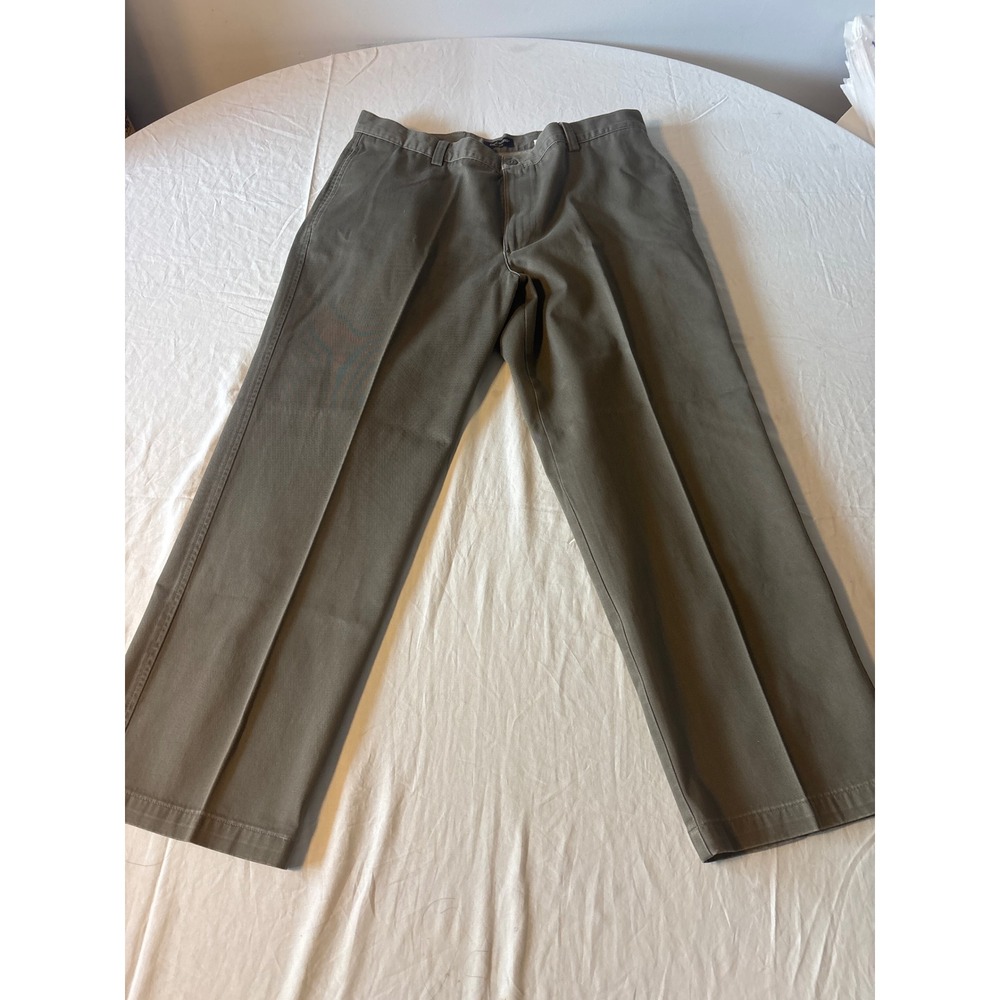 Dockersβ Khakis Pants Mens 38x30Olive Green Straight Leg Chino Trousers